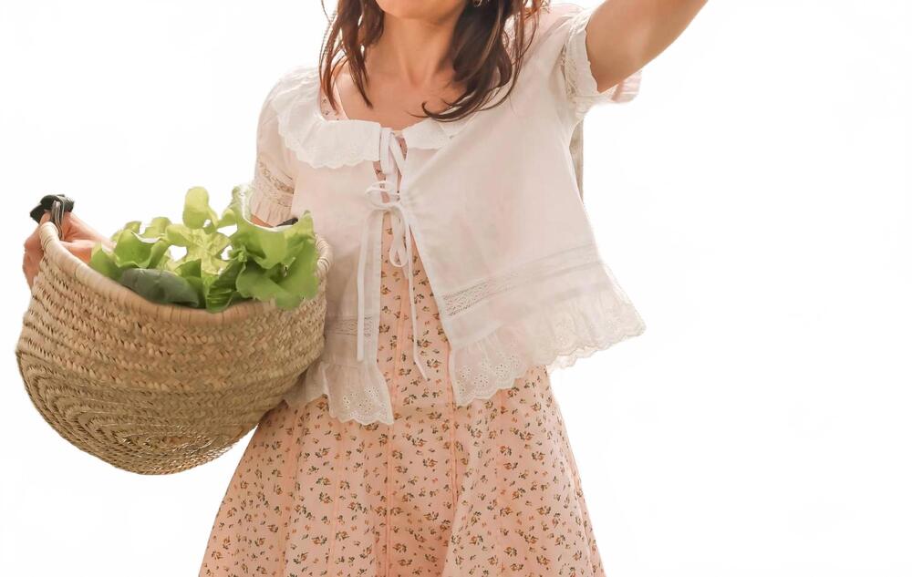 NEW EE:SOME cotton couture top in white